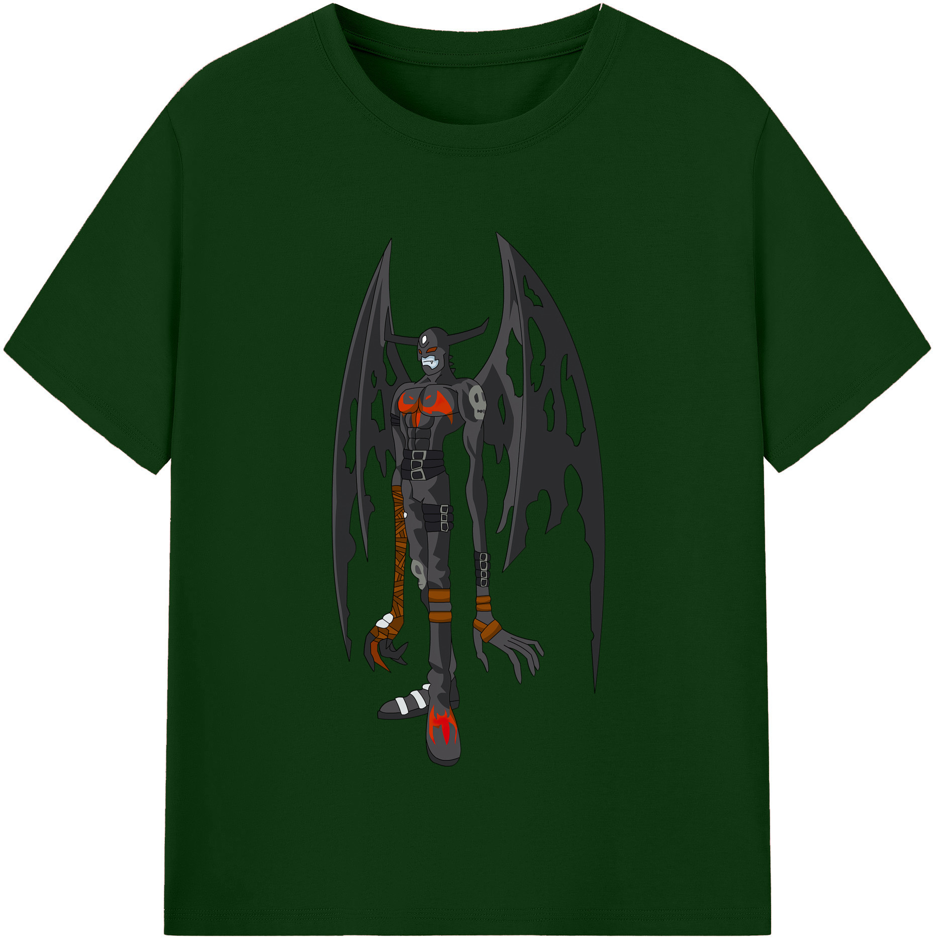 （画像用） Digimon デジタルモンスター/デジモン 綿100％半袖Tシャツ（フロントプリント）